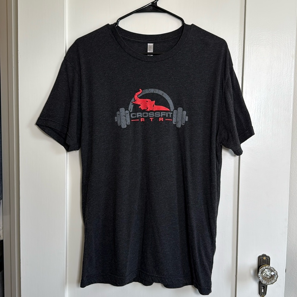 CrossFit RTR Graphic Workout T-Shirt Men’s Large Charcoal